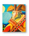 Ver imagem 2 de Mini Quadro Decorativo em Acrílico Pintado a Mão para Decoração