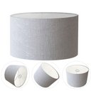 Ver imagem 2 de Cúpula para Abajur e Luminária Cp-8028 60x30cm Bocal Europeu Resistente À Maresia Rustico-Cinza