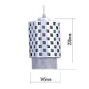 Ver imagem 4 de Lustre Pendente Triplo Copo Alumínio Branco 14,5cm Eurolume 7798/3 Bivolt E27