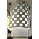 Ver imagem 3 de Lustre Pendente Triplo Copo Alumínio Branco 14,5cm Eurolume 7798/3 Bivolt E27