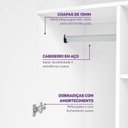 Ver mais imagens de Quarto Infantil Cama, Grades Petit e Guarda Roupa Curió 2 Portas Casatema MadeiraOriginals Branco