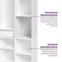 Ver imagem 7 de Quarto Infantil Cama, Grades Petit e Guarda Roupa Curió 2 Portas Casatema MadeiraOriginals Branco