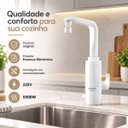 Ver imagem 7 de Torneira Essence Eletrônica de Bancada Mesa 5500W 220V Lorenzetti