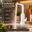 Ver mais imagens de Torneira Essence Eletrônica de Bancada Mesa 5500W 220V Lorenzetti
