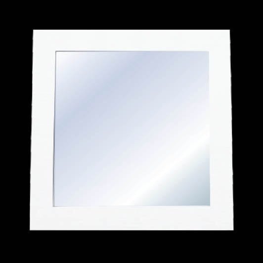 Plafon de Embutir Branco em Aro Metal com Difusor em Vidro 25x25cm Eurolume 3285/2 Bivolt E27 - 2