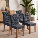 Ver imagem 1 de Conjunto 4 Cadeiras para Sala de Jantar Carol