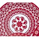 Ver imagem 4 de Jogo de Jantar Floreal Renda 20 Peças - Oxford Porcelana - Vermelho - Renda