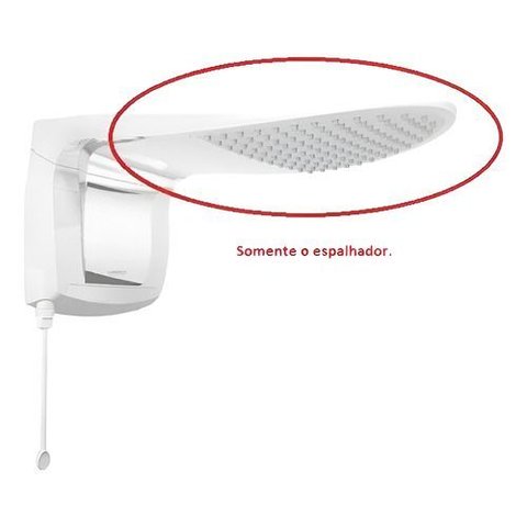 Espalhador do Chuveiro Acqua Wave Branco A-32b Lorenzetti Cromado, Branco