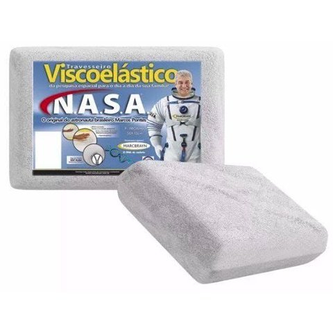 Travesseiros Nasa Anatomico Alto 14/12 Marcbrayn