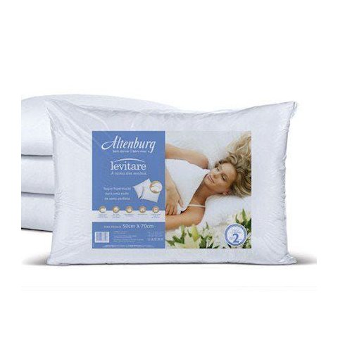 Travesseiro Altenburg Levitare 50x70 Branco Macio