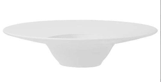 Prato Oxford Porcelana Branca para Entrada 30cm Chapéu - 2