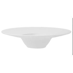 Prato Oxford Porcelana Branca para Entrada 30cm Chapéu - 2
