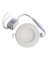 Ver imagem 2 de Painel Led Embutir Redondo 3w 8,5cm para Gesso Mdf Drywall