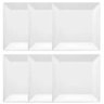 Prato Raso Quadrado Quartier Branco 26,5cm Porcelana Oxford - 2