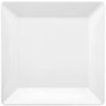 Prato Raso Quadrado Quartier Branco 26,5cm Porcelana Oxford - 1