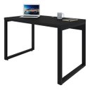 Ver imagem 4 de Escrivaninha Mesa Escritório Home Office 1,20x0,70 Yon 40mm Preto Tx