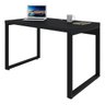 Escrivaninha Mesa Escritório Home Office 1,20x0,70 Yon 40mm Preto Tx - 4