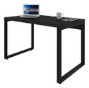 Ver imagem 4 de Escrivaninha Mesa Escritório Home Office 1,20x0,70 Yon 40mm Preto Tx