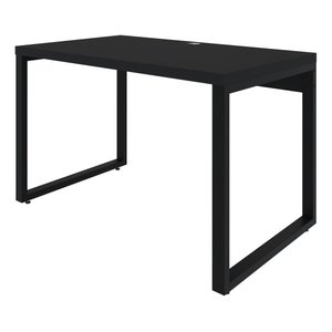 Escrivaninha Mesa Escritório Home Office 1,20x0,70 Yon 40mm Preto Tx