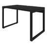 Escrivaninha Mesa Escritório Home Office 1,20x0,70 Yon 40mm Preto Tx - 1