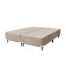 Cama Box para Colchão Queen Size Castor Premium Bege 193x203x32 - 1