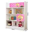 Ver imagem 4 de Estante com Prateleiras Infantil Adesivada Princesa Branca