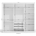 Ver imagem 4 de Guarda-Roupa 6 Portas e Espelho Kappesberg - Branco