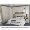 Quarto Modulado Queen Smart 11 Portas e 8 Gavetas - Crema/branco Quarto Modulado Casal Smart 11 - 2