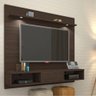 Painel Home Suspenso com Bancada e LED Lovere Terraro Relevo - 2