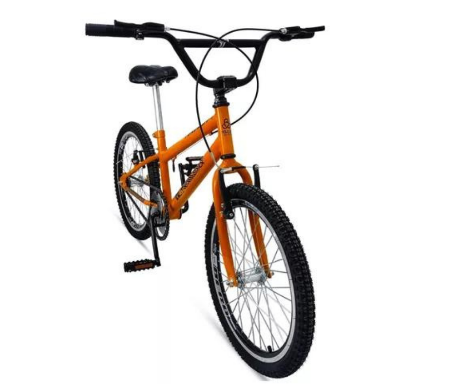 Bicicleta Energy Cross F.style - Aro 20- Laranja-ello Bike - 1