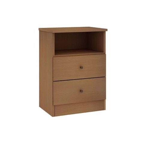 Mesa Cabeceira Irlanda C/ 2 Gavetas Freijo - Genialflex