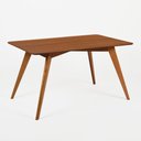 Ver imagem 6 de Mesa de Jantar 135cm x 77cm 4 Lugares Uno Marrom/Castanho