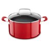 Conjunto de Panelas Kitchenaid de Alumínio Esmaltado 6 Peças Empire Red - Ki994cvona - 2