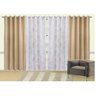 Cortina Compose Elegance 3,00m x 2,30m - Cortilester - Caqui - 1