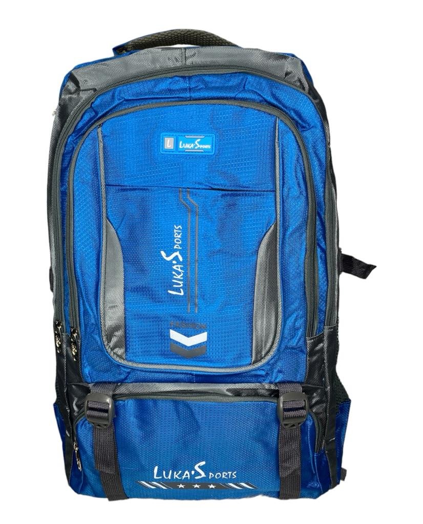 Mochila Caminhada Viagem Dia a Dia Grande Luka Sport's Ds6002 Azul - 11