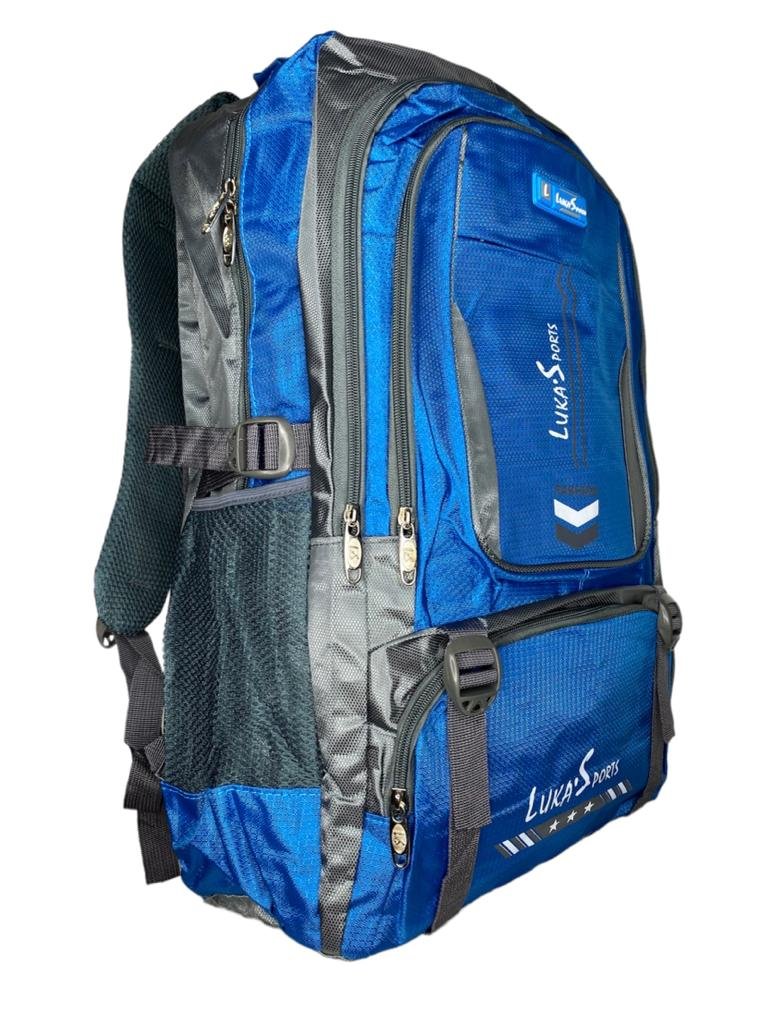 Mochila Caminhada Viagem Dia a Dia Grande Luka Sport's Ds6002 Azul - 6