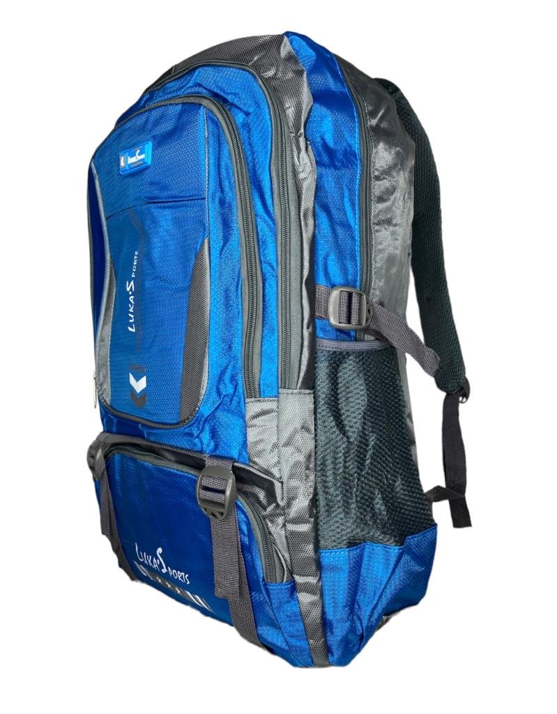 Mochila Caminhada Viagem Dia a Dia Grande Luka Sport's Ds6002 Azul - 10