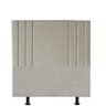 Cabeceira Estofada Casal 140CM Grécia Linho Bege - D A DECOR D&A Decor - 2