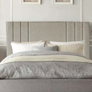 Cabeceira Estofada Casal 140CM Grécia Linho Bege - D A DECOR D&A Decor