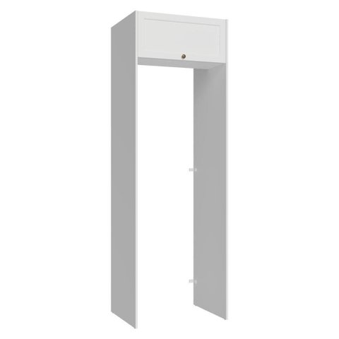 Porta-Geladeira 73 cm 1 Porta Basculante Branco Vik Madesa Branco
