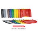 Ver imagem 5 de Kit 10 Cadeiras Universitárias Azul com Porta Livros Prancheta Plástica