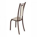 Ver imagem 3 de Conjunto com 4 Cadeiras Paris Marrom Assento Creme Teixeira