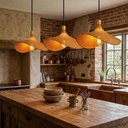 Ver imagem 4 de Pendente Bambu Natural Orgânico C LED Filamento 2400k