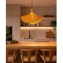 Ver imagem 2 de Pendente Bambu Natural Orgânico C LED Filamento 2400k