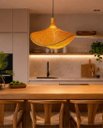 Ver imagem 2 de Pendente Bambu Natural Orgânico C LED Filamento 2400k