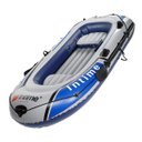 Ver imagem 5 de Bote Barco Inflavel Intime 3 Pessoas Reforçado Remo Inflador Praia Pesca Passeio Verao Calor Iate Je