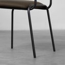 Ver imagem 5 de Cadeira Ribs Sarja - Verde Oliva Abra Casa