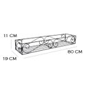 Ver imagem 2 de Suporte Plantas Parede Jardineira Janela 80 cm Super Promoção MINAS ARTE PRÓPRIA jardineira dif 80 c