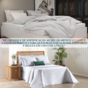 Ver imagem 4 de Conjunto Cama Casal King Size Lory 200 Fios Bordado 100%algodao Verity:branco