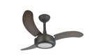 Ver imagem 1 de Ventilador de Teto Infinity Lux LED 6000K Preto 3 Pás MDF Tabaco 220V 2008 Lux Led 3 Pás